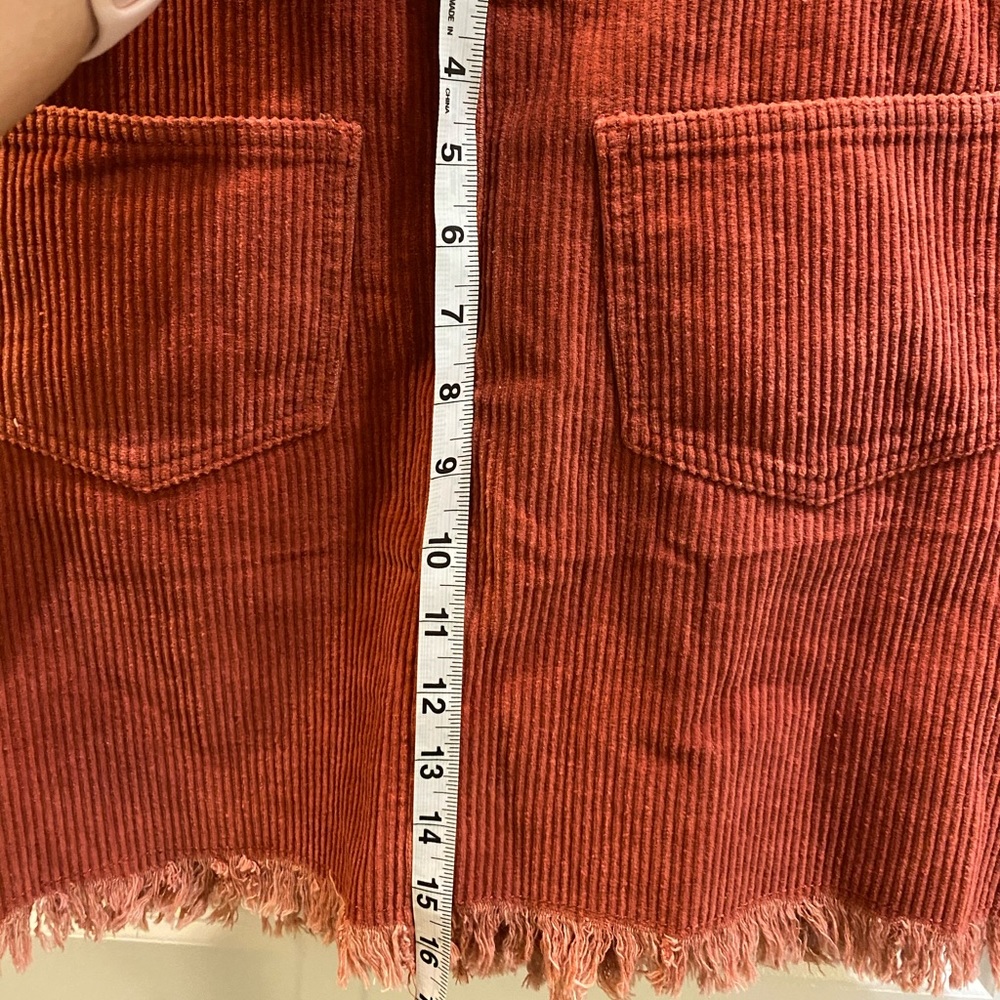 MINK PINK Empire Cord Mini Skirt - Picture 4 of 16